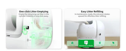 PETKIT PUROBOT MAX PRO självrengörande kattlåda med kamera och appstyrning