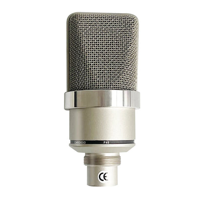 Sanpusen 102 Large-Diaphragm Condenser Microphone Cardioid Studio Mic for Vocal Recording Podcasting & Music Production