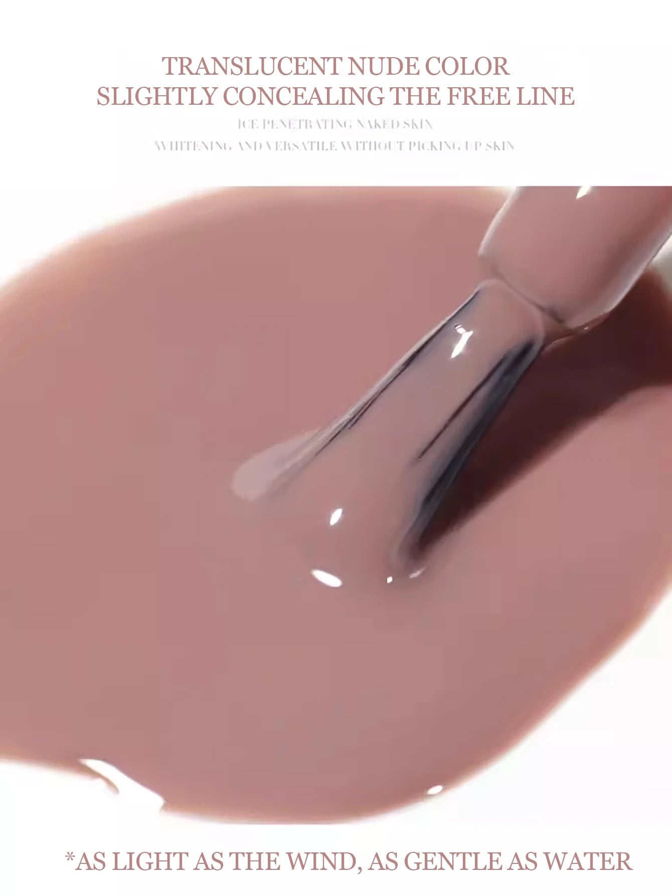 1-30pcs PSK Nude Pink Color Nail Art Ice Transparent Bare Color Nail Enamel 2026 New Net Red Popular White Gel Nail Polish