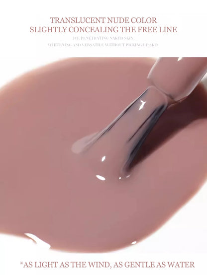 1-30pcs PSK Nude Pink Color Nail Art Ice Transparent Bare Color Nail Enamel 2026 New Net Red Popular White Gel Nail Polish