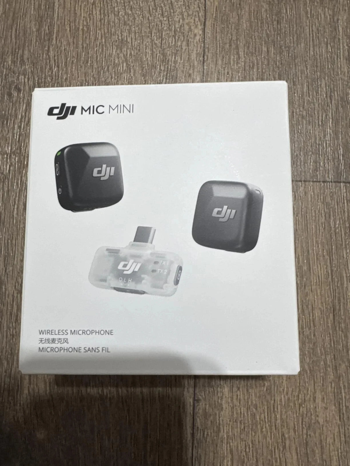DJI Mic Mini trådlös streamingmikrofon för mobil – brusreducering och flera set