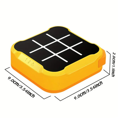 Elektroniskt Tic-Tac-Toe Spel – 4 Spelmöjligheter Portabelt Montessori Päzzelleksak Barn & Vuxna 6+ År 2026