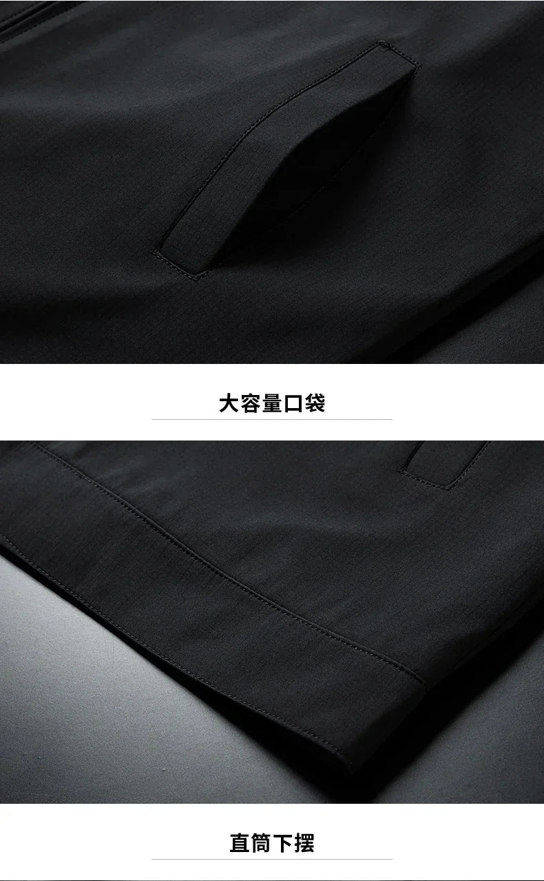 Stånkragejacka Herr – Elegant Business Casual Vår & Höst