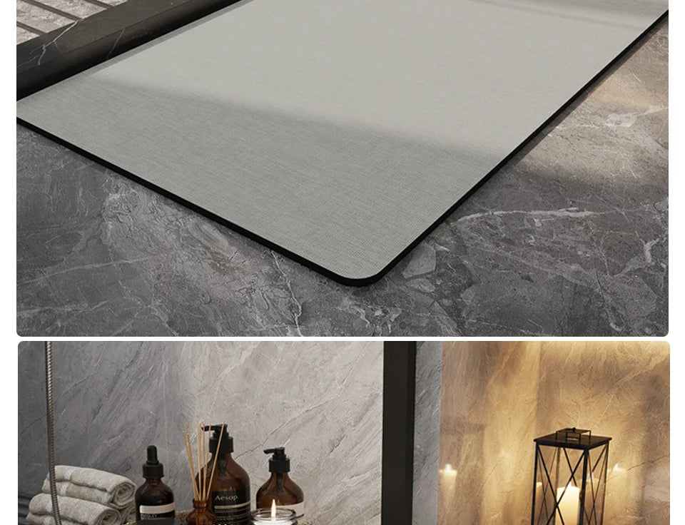 Bathroom Carpet Home Decoration Bath Absorbent Marbling Floor Mat Toilet Rug Doormat Non-slip Foot Mats Alfombra De Baño 양탄자