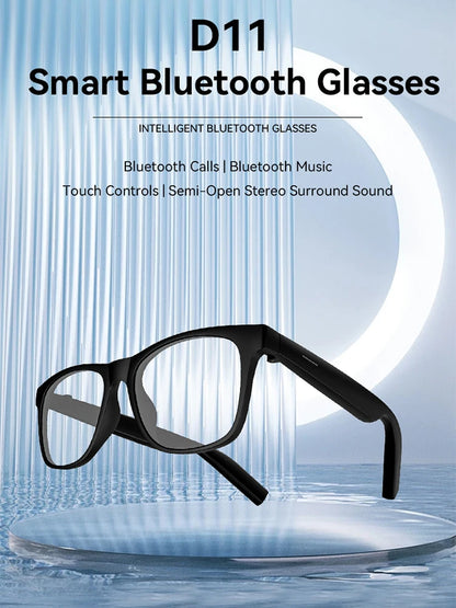 Lenovo AI Smart Glasses Bluetooth Call Music Touch Control Surround Sound Noise Canceling Photography For Study Outdoor Travel
