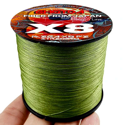 GHOTDA 8 Braided Fishing Line 100M Advanced Braid 8 Strands 0.14mm-0.55mm 18-78lb Multifilament PE Lure Line Braided Line