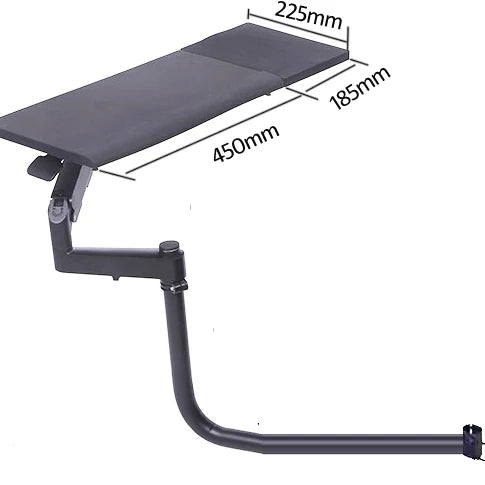 D-MOUNT High OK5030 Multi Functional Gas Spring Arm Laptop Tray Holder Around Chair Legs Lazy Office Stand Mouse Plate Mount