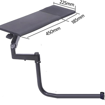 D-MOUNT High OK5030 Multi Functional Gas Spring Arm Laptop Tray Holder Around Chair Legs Lazy Office Stand Mouse Plate Mount