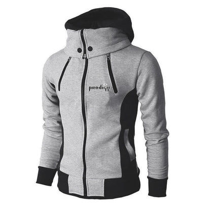 Hoodie-jacka med Dragkedja Herr – Tryckt Streetwear Vår/Höst, S–3XL