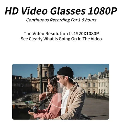 HD 1080P Mini Glasses Camera Portable Video Recorder Wearable Sunglasses Camera Outdoor Sports DV DVR Surveillance Camcorder