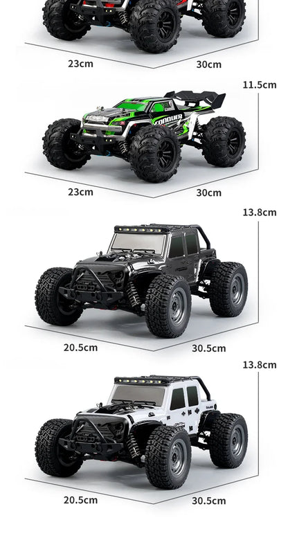 MJX VS RC Car SCY 16101 16102 PRO 4WD 70Km/h 1/16 High Speed Drift Monster Off-road Remote Control Vehicle Electric Crawler