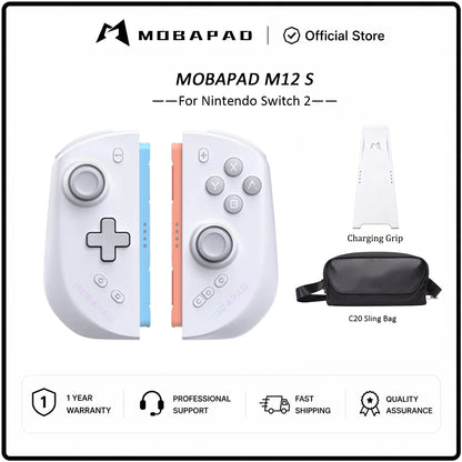 MOBAPAD M12 HD / M12 S Joypad for Nintendo Switch 2 with TMR Joystick HD Vibration Mechanical Buttons Remap Macro Gamepad