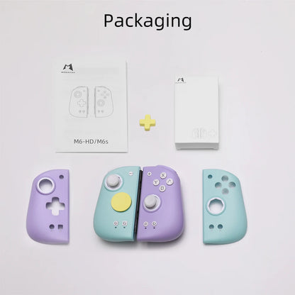 MOBAPAD M6s Gemini Bluetooth Wireless Game Controller with Sensing Joystick Gamepad for Nintendo Switch / Switch OLED