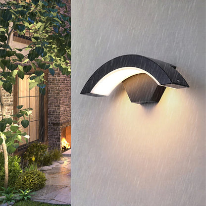 Khelsse Utomhusvägglampa LED IP65 – PIR Rörelsesensor 12/24/30/36W 150lm/W Varmvit Neutralvit Kallvit Aluminium 2år Garanti
