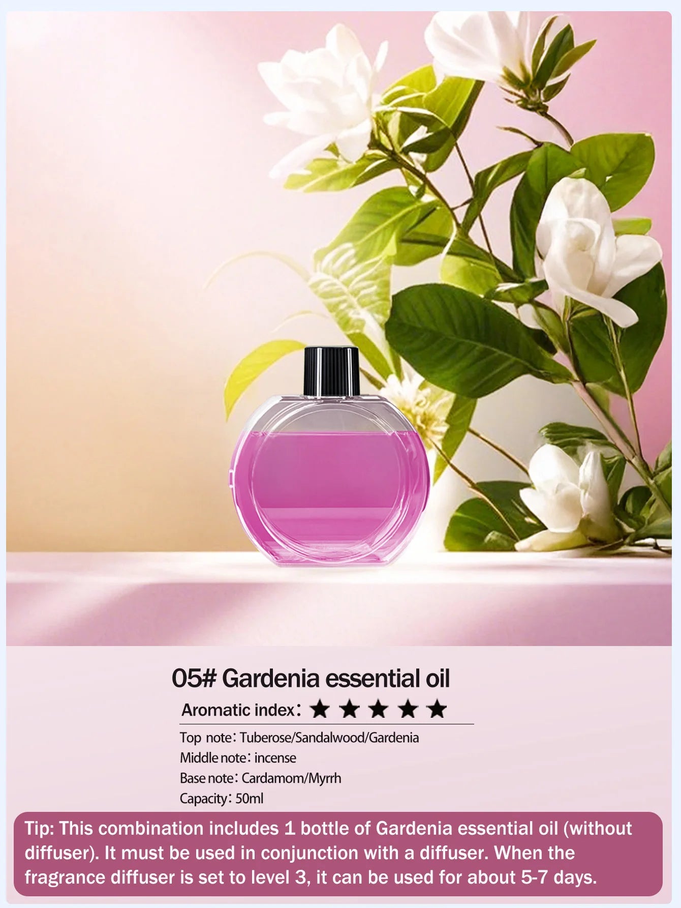Rechargeable automatic aroma diffuser, essential oil diffuser, aroma essential oil, hotel bathroom aroma machine gift
