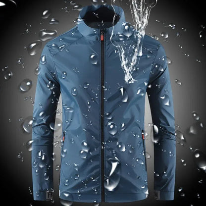 Unisex Lättviktig Friluftsjacka – Vattentät Snabbtorkande Skin Jacket för Vandring, Camping & Fiske, 3 Färger