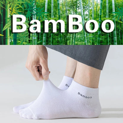 Herr Ankelstrumpor i Bambufiber 5-pack – Andningsbara, Deodoriserande, Business & Vardag