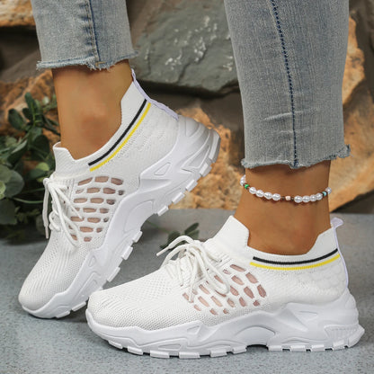 Dam sneakers med leopardmönster – Lätta, andningsbara, canvas, slip-on, storlek 36–43, 11 färger