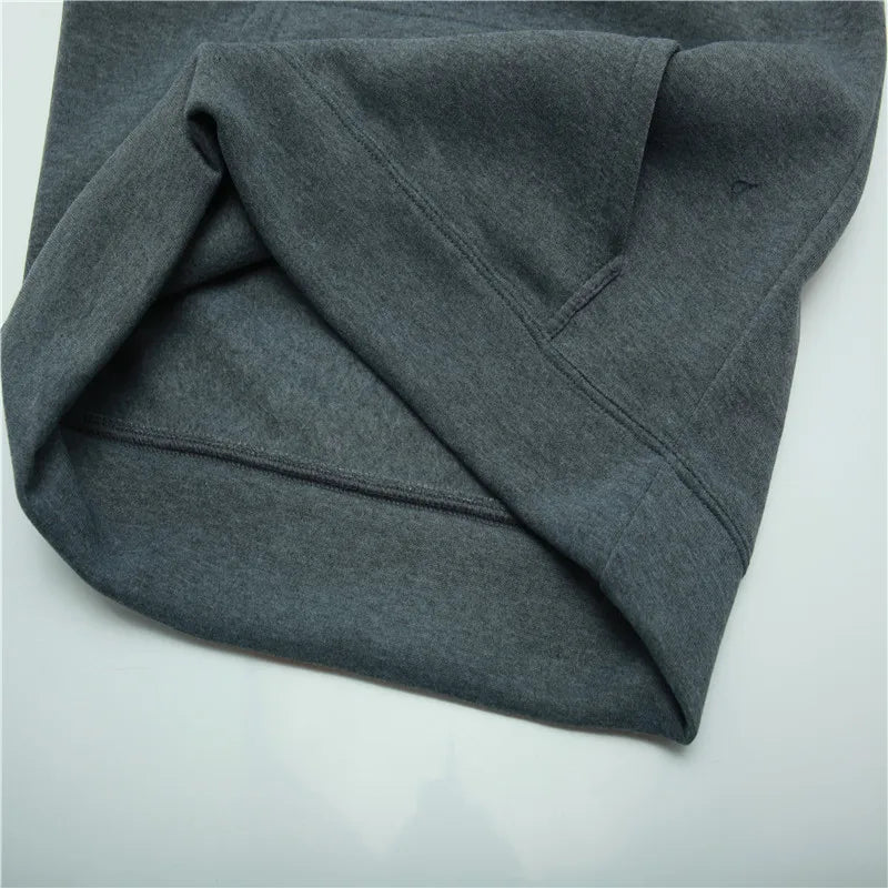 Unisex Oversized Fleece Hoodie – Varm Casual Pullover Plus Size Höst/Vinter, 17 Färger XL–5XL