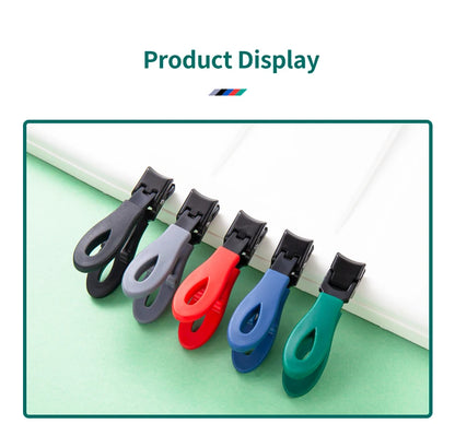 Large Jaw 8mm Openning Nail Clipper Thick Hard Special Nail Cutter Stainless Steel Manicure Tools Toe Cutter Trimmer Anti-Splash
