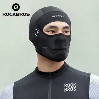 ROCKBROS Summer Cycling Hat Motorcycle Balaclava Bicycle Mask Moto Cap Helmet Liner Cool UV Protection Ice Silk Bike Face Cover