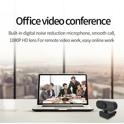 2026 Webcam 1080P Mini Camera 2K Full HD Webcam with Microphone 30fps USB Web Cam for Auto Focus PC Laptop Video Shooting Camera