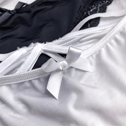 Sexy Hollow Cross Panties Women Underwear Lace Embroidery Low-Rise Temptation G-String Summer Breathable Thong Ladies Intimates