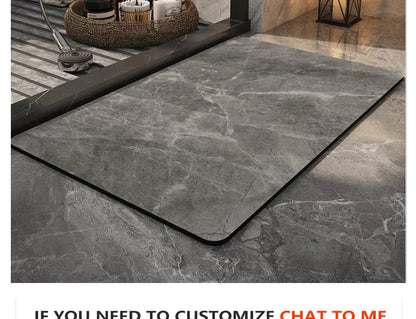Bathroom Carpet Home Decoration Bath Absorbent Marbling Floor Mat Toilet Rug Doormat Non-slip Foot Mats Alfombra De Baño 양탄자