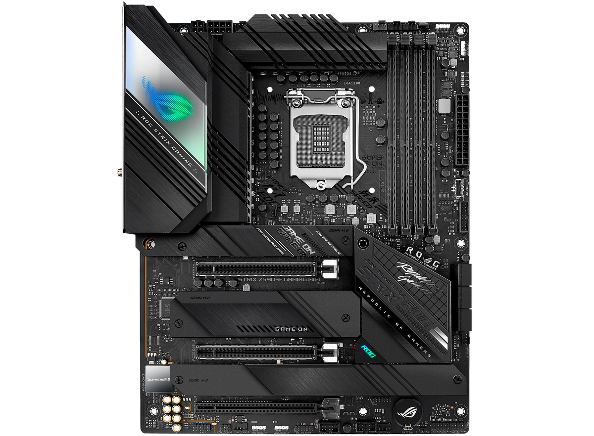 ASUS ROG STRIX Z590-F GAMING WIFI Motherboard LGA 1200 Intel Z590 DDR4 ATX I3-10100F I3-10305T I5-10600 I5-11600T I9-10900 CP