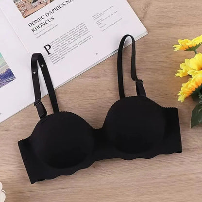 Sexy Comfort Seamless Bra Candy Color Adjustable Push Up Bras Anti-sagging Lifting Wireless Bra Women