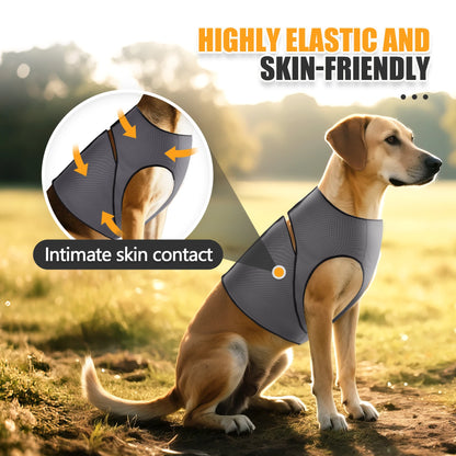 Breathable Mesh Dog Calming Vest Adjustable Anti-Anxiety Soothing Wrap Stress Relief Jacket For Thunder Travel Small M