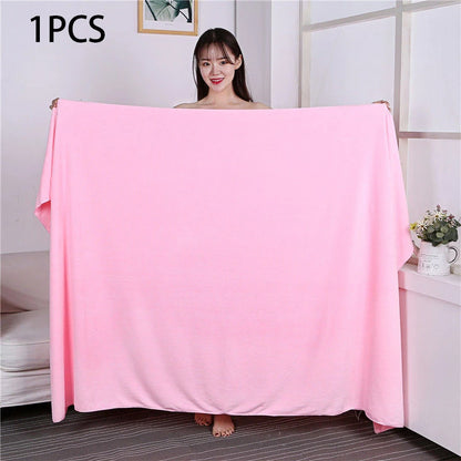 Beauty salon towels adult thickening large bath towels that soft absorb water do not shed hair multi-purpose micrmicrofiber towe
