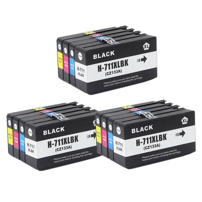 Bläckpatroner HP 711XL till DesignJet T120 och T520 – med chip och bläcknivå