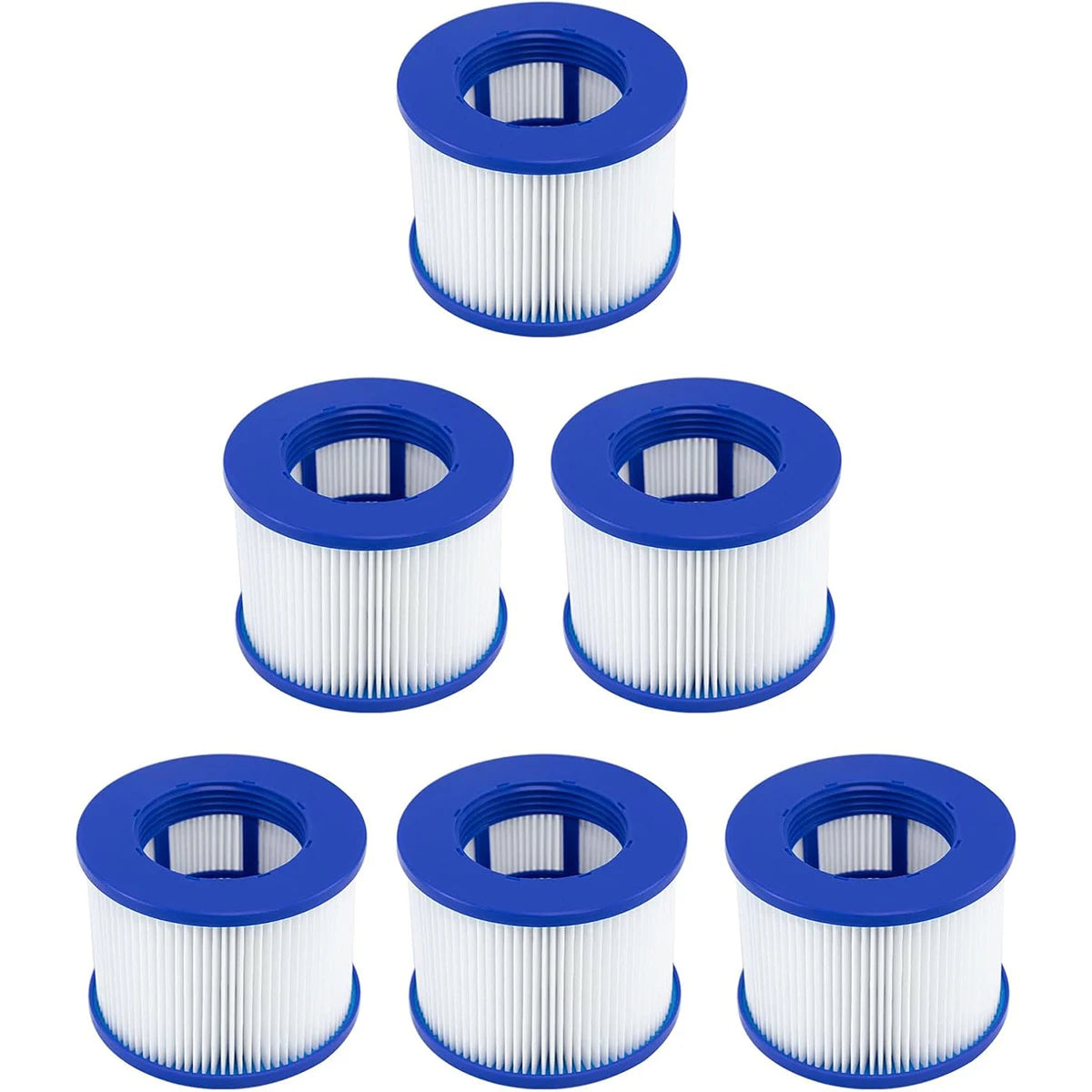 1/2/4/20 PCS Filter Cartridge Hrozny Filter Cartridge for Whirlpool Clever Spa Filter 75 x 100 mm Whirlpool Filter Accessories