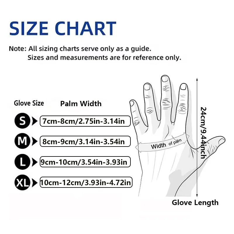 20/60/100PCS Black Disposable Nitrile Gloves Powder Free Waterproof Gloves for Tattoo Supplies Beauty Salon Cleaning Tool