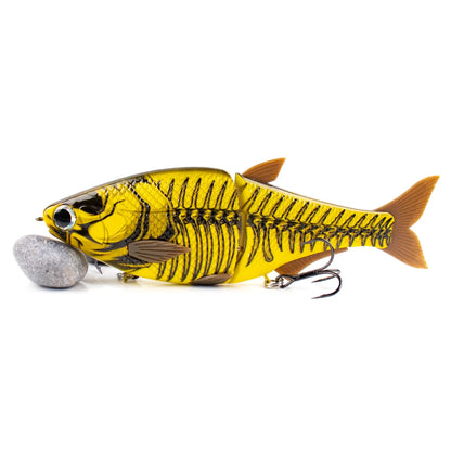 PyroCatus Big Game Glide Shad Baits 23cm/140g Sinking Hard Body Baits Soft Tail Fishing Lures Jointed Swimbait Tackle