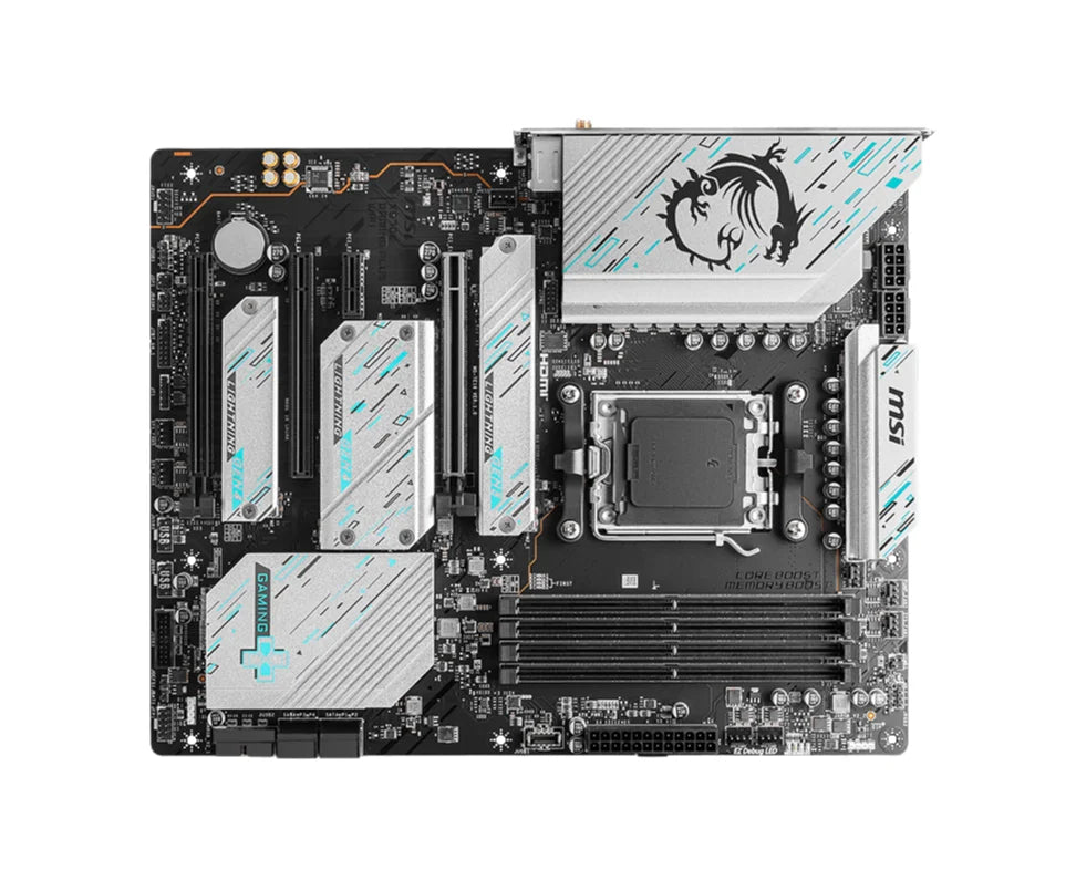 MSI X670E GAMING PLUS WIFI AMD X670 Motherboard AM5 CPU Support Ryzen 9 9950X 9900X 7 9800X3D 7 7800X3D DDR5 2.5Gbps LAN ATX PC