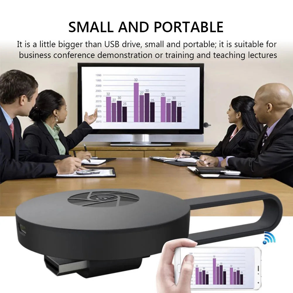 Salange G2 1080P G2 For MiraScreen Display Anycast Wifi HDMI-compatible Portable Miracast Dongle Compatible For TV Mirror Screen