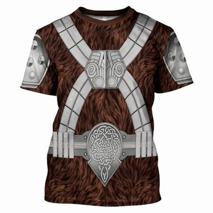 Fashion Men's T-Shirts Darth Vader Cosplay Summer 3D Printed Short Sleeve Street Casual Comfortable Quick-Drying Men's Clothing