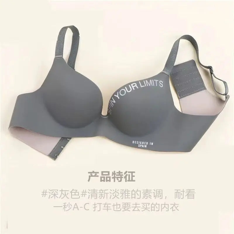 Dam Sömlös Blomtryckt BH – Push-up Trådlös Samlande Bralette 2026, 8 Färger S–XXL