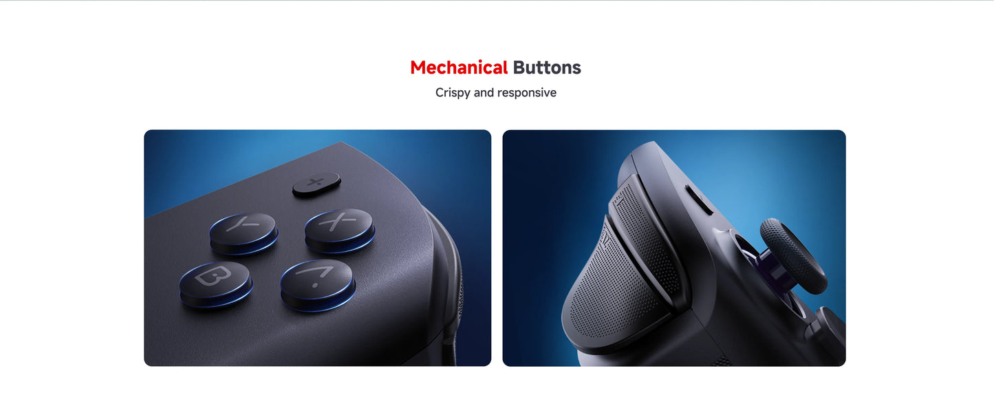 MOBAPAD M12 HD / M12 S Joypad for Nintendo Switch 2 with TMR Joystick HD Vibration Mechanical Buttons Remap Macro Gamepad
