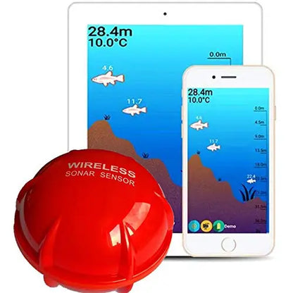 FindFish Wireless Fish Finder Sonar Sensor Echo Sounder for Fishing - New Technology in Portable Aquatic Exploration Devices