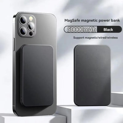 Lenovo Magnetic Power Bank 50000mAh Wireless Charger Super Fast Charging for Magsafe External Battery For iPhone 17/16/15/14/13