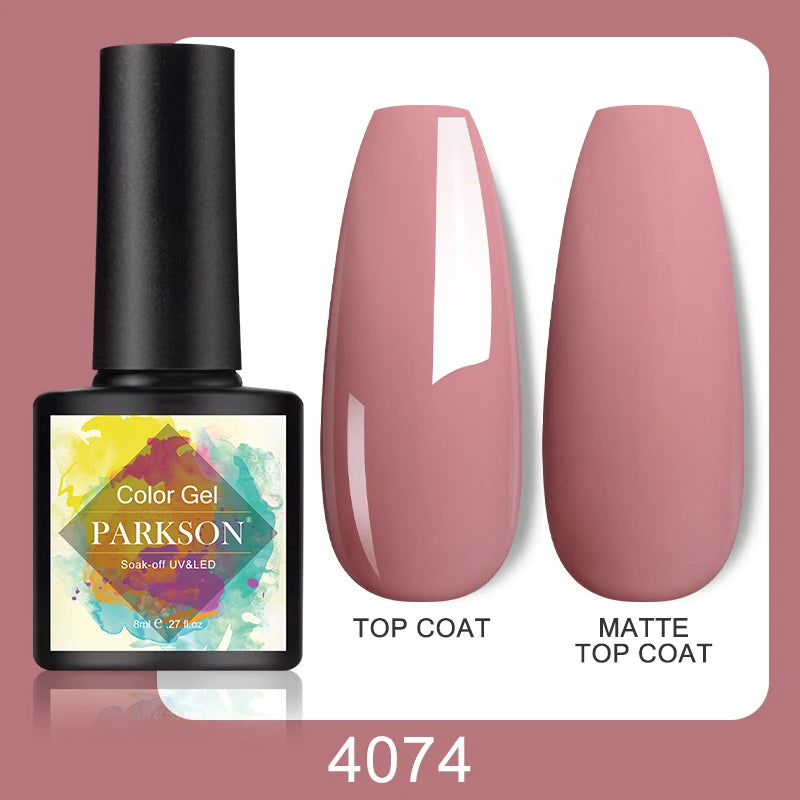 Parkson No Wipe Top Base Coat Nail Gel polish Design Enhancer Varnish Semi Permanent Soak Off UV LED Nail Art Tool