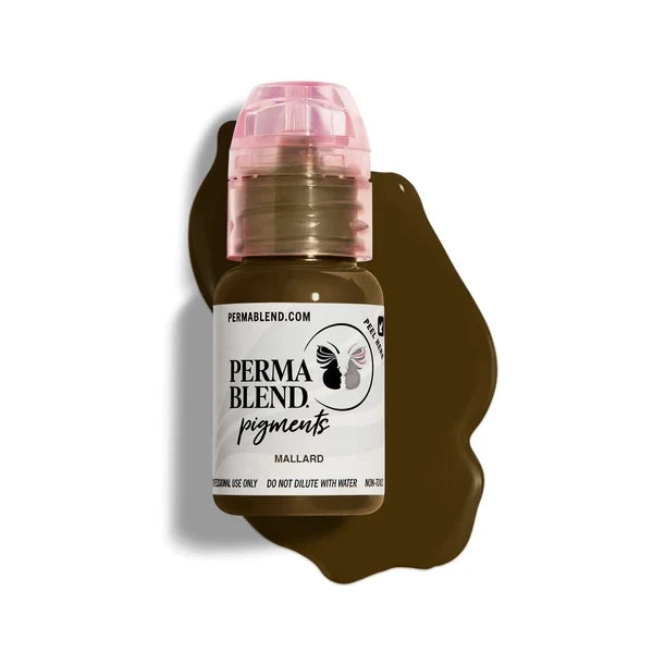 15ML 0.5oz Permanent Makeup Pigment - Long-lasting Professional Tattoo Ink for Microblading Eyebrow & Lip Tattoo Supplies