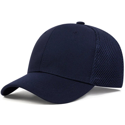 Adult Back Closed Baseball Cap for Small Head Lady Man Blank Hiphop Snapback Hat Fitted Flat Caps 58cm to 60cm