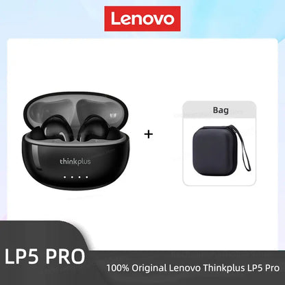 Lenovo LP5 PRO Wireless Bluetooth 5.4 Earphones TWS HiFi Sound Headphones Gaming Sports Earbuds LP5Pro Headset with Mic 2026