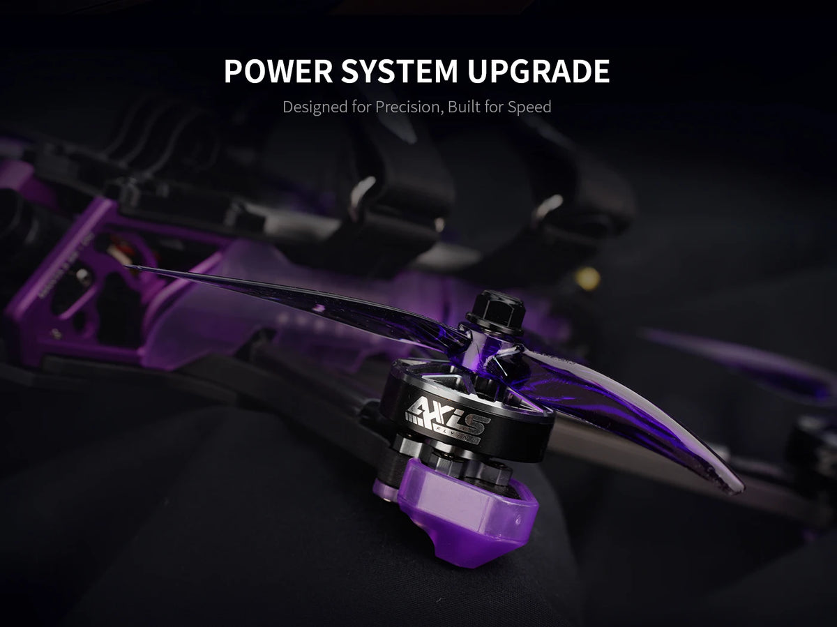 Axisflying Manta 5 SE DC V2 6S FPV Drone Analog/O4 Dual Version Built-in GPS Long Range Freestyle High Stability Durable 5 Inch
