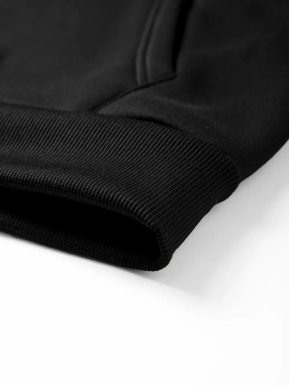 Herr Oversized Hoodie med Dragkedja – Casual Sweatshirtjacka, 3 Färger