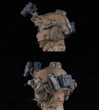 Wendy 3.0 taktik- och träningshjälm, förenklad version för jakt och airsoft